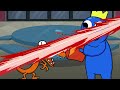 RAINBOW FRIENDS vs. AMONG US! (Cartoon Animation)