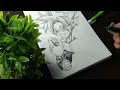 how to draw Goku ultra instinct easy || dragon Ballz Goku drawing || anime drawing video