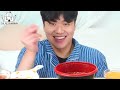 ASMR MUKBANG | Eating Cheetos with GONGSAM(Hotdog, Chicken, Cheese stick), Black bean noodles