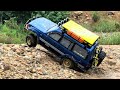 1/10 Scale RC : TOYOTA Land Cruiser 80(LC80) Off-road Driving(AXIAL SCX10 III) #16.