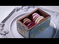 Satisfying Cookie Decorating Video | Victorian Style Macaron Box Cookie