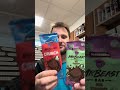 Trying the Mr beast chocolate for the first time