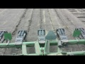 Inline ripping highly compacted ground