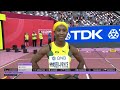 Shelly-Ann Fraser-Pryce & Sha'Carri Richardson THROW DOWN  In Women's 100 Meters || 2024 Olympics