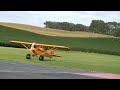 2/3 Scale 19FT Wingspan electric start Piper Cub flys NAMFI 2012 SMMAC