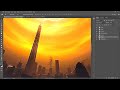 Epic City Photo Manipulation Speed Art | Photoshop Tutorial