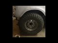Test fit 32x10-15 tires on 1962 scout 80