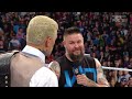 Cody Rhodes Challenges Kevin Owens at Bash in Berlin | WWE SmackDown Highlights 08/9/24 | WWE on USA