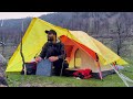 Solo Night Camping In Heavy Rain || Kashmir Ep-2 || The Umar