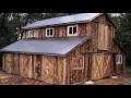 Building a pole barn for my sawmill. FarmCraft101