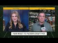 Green Bay Packers fans react to first-round draft pick