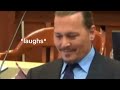 Johnny Depp's funniest moments in court💅😜( part 5 )