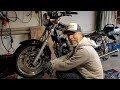 Kawasaki Zephyr 750 - Teil 1 - Räder ausbauen