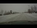 Ricer Spins Out In Snow Storm