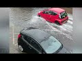 Netherlands now! Flash flood washed away roads and submerged cars in Enschede, world is shocked