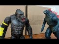 Godzilla X Kong the new empire: Skar king vs Kong. And epic stop motion battle