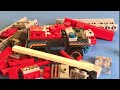LEGO + Hot Wheels Part 5 - Bricking Trails Unboxing plus MOC Firetruck Variation Brick Rides Series