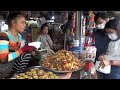 Cambodian Countryside Street Food - Best Food Tour @ Oudong Resort