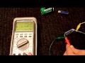 How To Test Standard AA, AAA, D, C, and 9V Batteries with a Multimeter