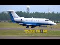 (4K) Awesome BizJet Planespotting from Runway 12 in Bermuda | ft. FA8X, GLF4s, CL35