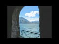 Varenna - Lake Como.  A windy beautiful summer day