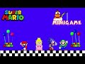 Super Mario Bros. Everything Mario Touches Turns To Rainbow Candy??? Game Animation