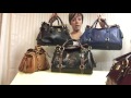 Dooney and Bourke Comparison - Florentine Mini Small and Large Satchels and Stanwich