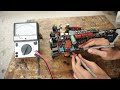 Restoration professioal power amplifier 4 chanel × 1600w