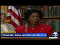 Longtime US Rep Sheila Jackson Lee of Texas, who had pancreatic cancer, has died