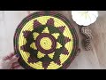 Patterned African Plate Making for 2 dollar | Bohemian Wall Decor | African Basket Making