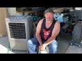 ✅ BEST WAY TO COOL YOUR GARAGE THIS SUMMER - 1 Year Update Hessaire EVAP Cooler - Pump Replacement