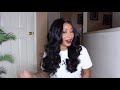 Curling My Synthetic Wig| Ft. FNH