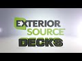 Pressure-Treated Deck Installation - Exterior Source