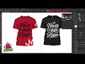 How to make a T-SHIRT MOCKUP Using ILLUSTRATOR | T-Shirt Mockup | Illustrator T-Shirt Mockup