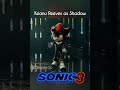 I Animated Keanu Reeves as Shadow 🤩 #sonicthehedgehog #shadowthehedgehog #gaming #shorts #edit