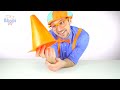Blippi TEACHES Construction Cones | Blippi's Stories and Adventures for Kids | Moonbug Kids