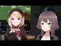 Matsuri Comes Just To Brag, But Tee Tee With Aki Happens Instead [Hololive Clips/Eng Sub]