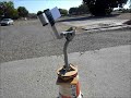 Home-made Solar Tracking System with no electronics for solar panel or solar oven