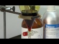 Experimentación en Química para Ingenieros. Extracción líquido-líquido. Vídeo 3