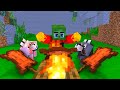 Monster School : Poor Zombie did NOT wanna ABANDON Puppies ! - Minecraft Animation
