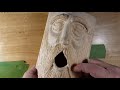 Wood carving cowboy bird house 4,dremel,whittling, power carving