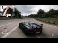 1500HP Lamborghini Aventador SVJ | Forza Horizon 5 | Steering Wheel Gameplay