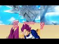 goku all forms vs vegeta all forms