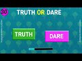 Truth or Dare Choose one button | Interactive game