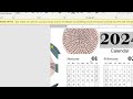 How to Create Yearly Calendar in ms word| free Calendar Templet