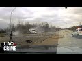 Bodycam: High-Speed Chase Flings Truck Airborne Crashing On Top of Cop Car