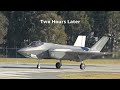 Seven RAAF F-35 Minimum Interval Takeoff