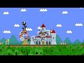 What If Mario and Friends Missing color to Rainbow in New Super Mario Bros Wii? | ADN MARIO GAME