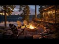 Peaceful Forest Campfire: Cozy Crackling Fire Sounds for Deep Sleep and Relaxation 🌲🔥