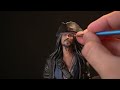 Sculpting CAPTAIN JACK SPARROW | Pirates Of The Caribbean